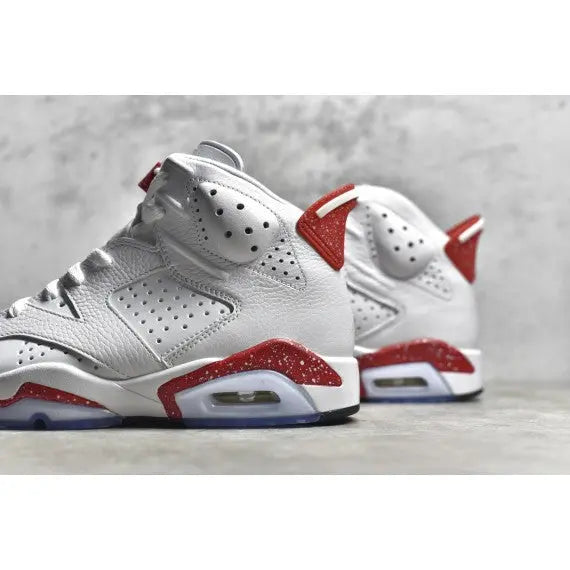 Air Jordan 6 Retro "Red Oreo" 2022 — White / Crimson / Black