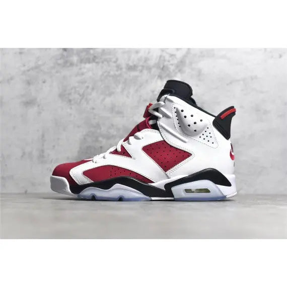 Air Jordan 6 Retro "Carmine" 2021 — White / Carmine / Black