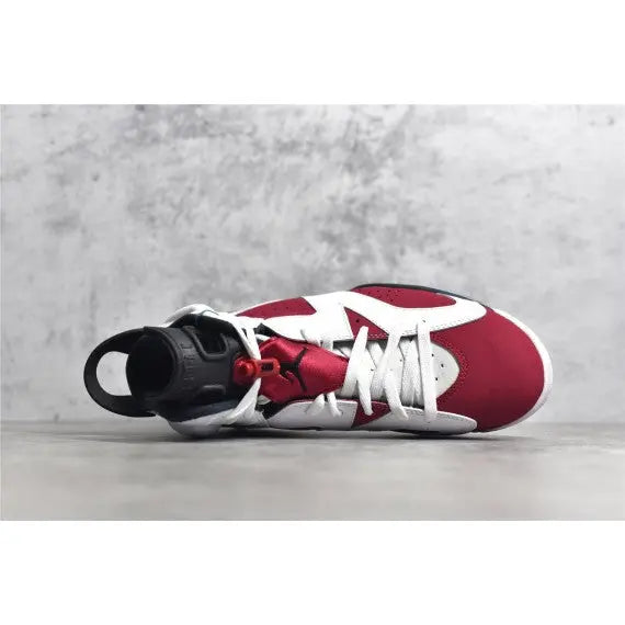 Air Jordan 6 Retro "Carmine" 2021 — White / Carmine / Black