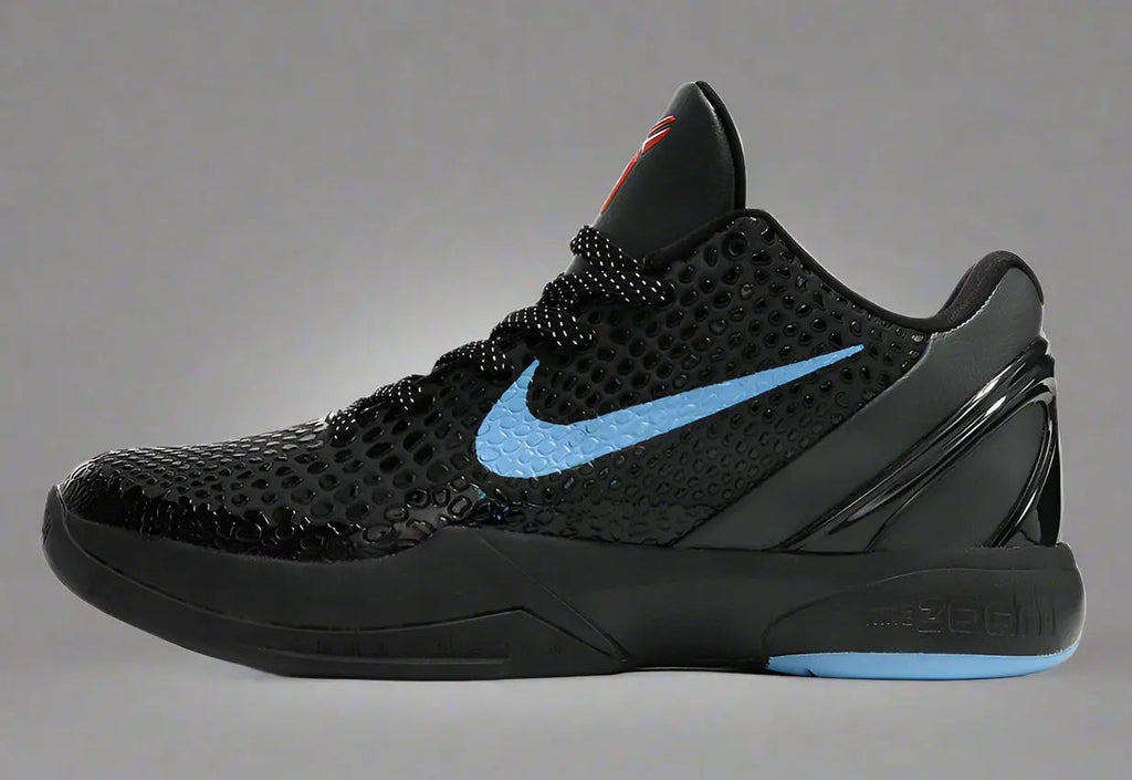 Nike Zoom Kobe 6 "Dark Knight" 2011 — Dark Grey / Black / Blue Glow