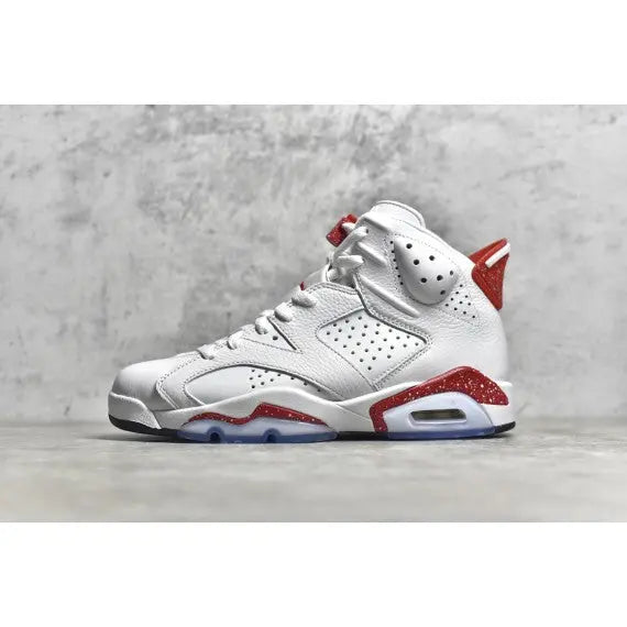 Air Jordan 6 Retro "Red Oreo" 2022 — White / Crimson / Black