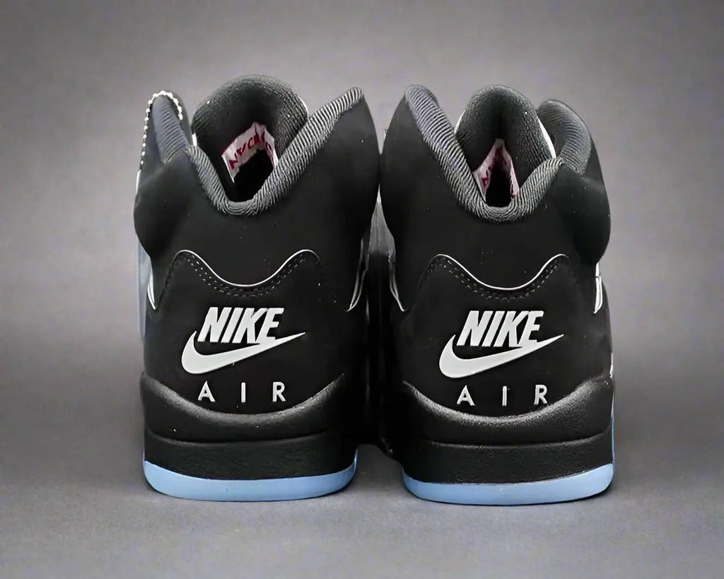 Air Jordan 5 Retro "Black Metallic" 2016 — Black / Fire Red / Metallic Silver